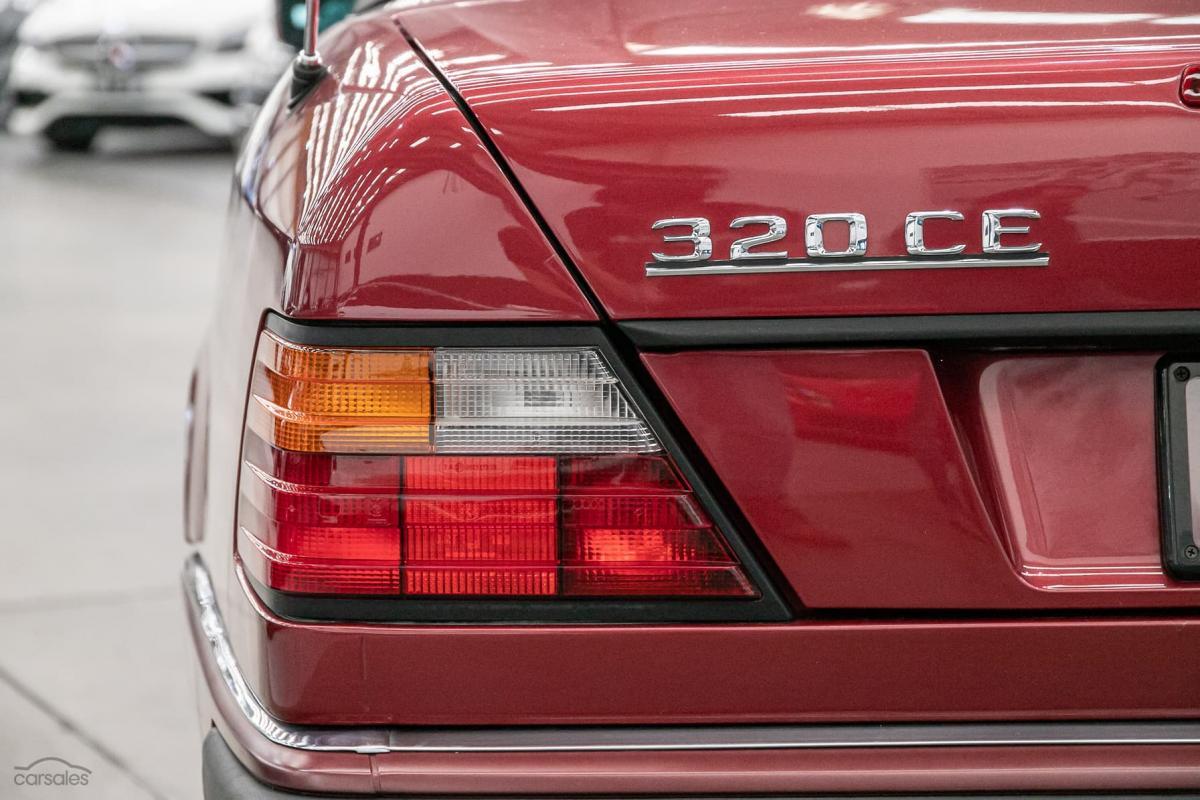 1993 A124 320CE Convertible maroon cabriolet Australia for sale (2).jpg