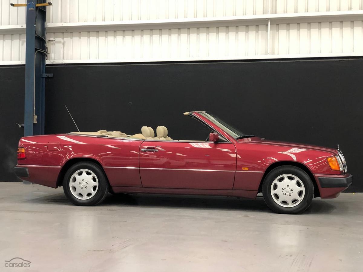 1993 A124 320CE Convertible maroon cabriolet Australia for sale (3).jpg