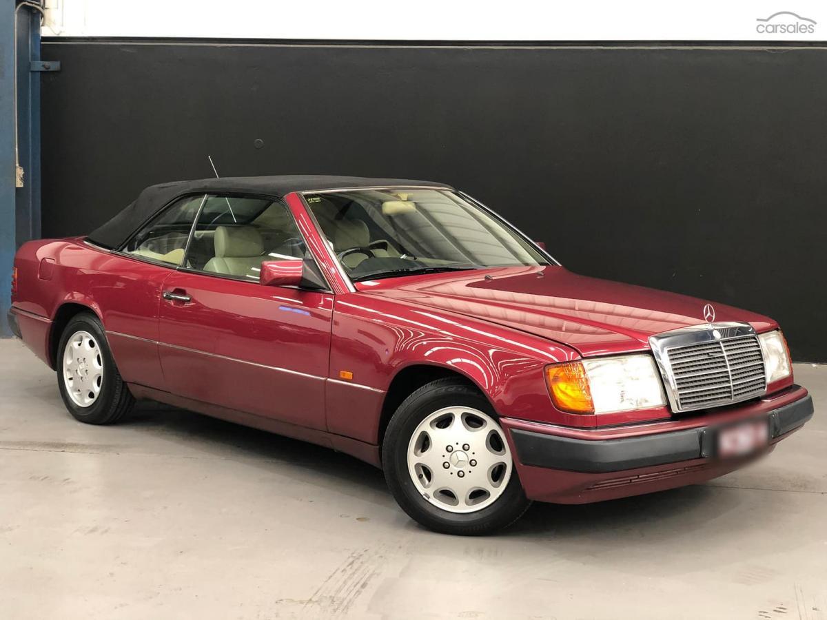 1993 A124 320CE Convertible maroon cabriolet Australia for sale (5).jpg