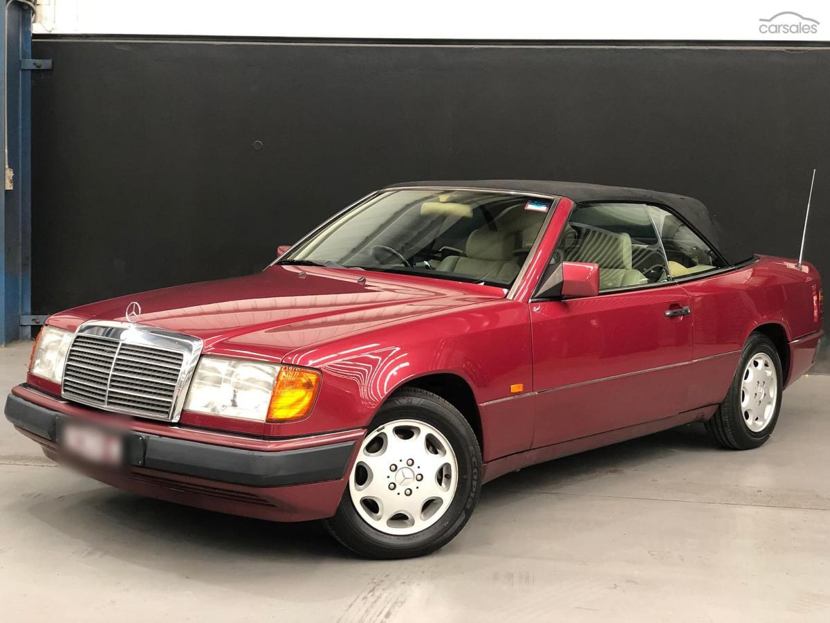 1993 A124 320CE Convertible maroon cabriolet Australia for sale (6).jpg