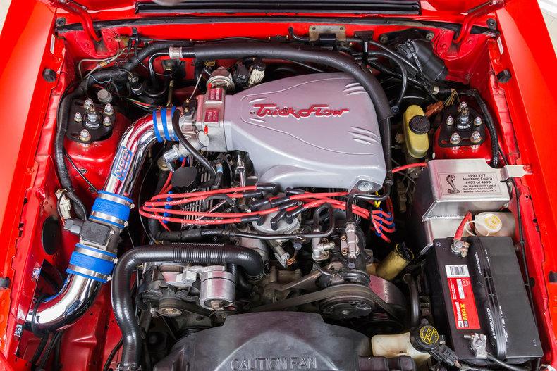 1993 Ford Mustang SVT Cobra Fox Body Red Images engine.jpg