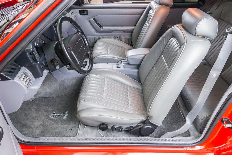 1993 Fox Body Mustang SVT Cobra Grey leather interior (6).jpg