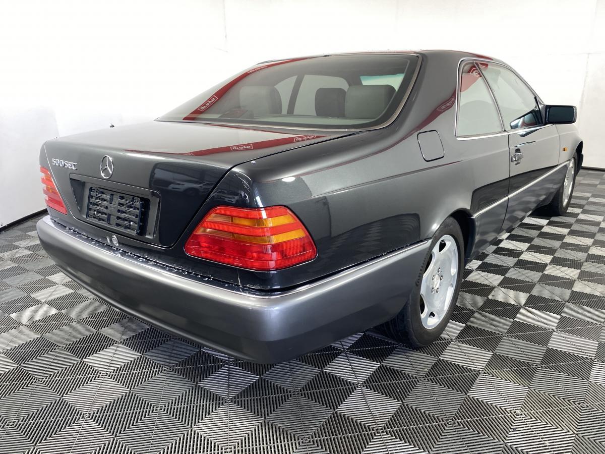 1993 Mercedes 500SEC early C140 Australian delivered two tone grey for sale (4).jpg