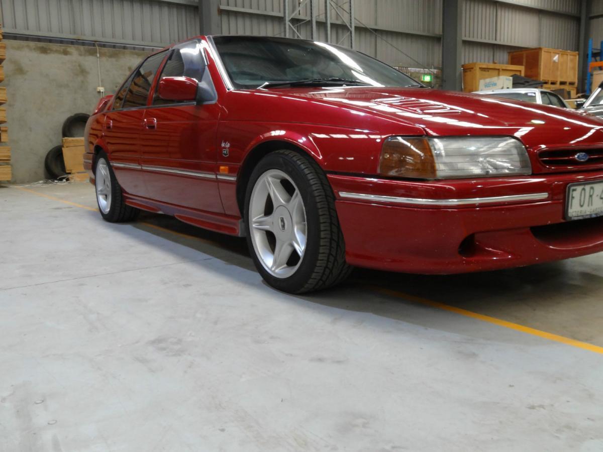 1994 Ford Fairmont Ghia ED Allan Moffat HO Special  Edition Red (2).jpg