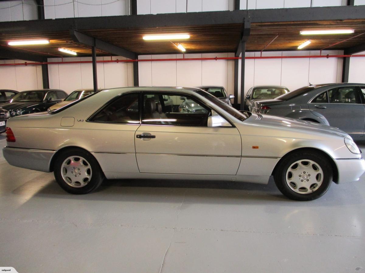 1994 S600 Mercedes coupe C140 silver (2).jpg