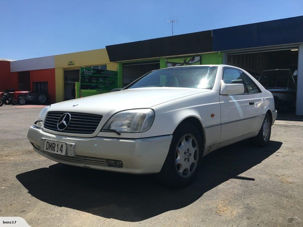 1994 White Mercedes S500 Coupe New Zeland images classic car (3).jpg