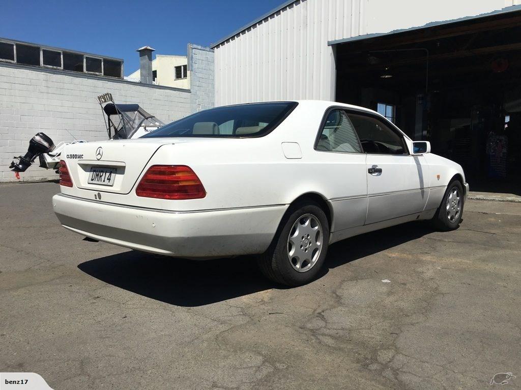 1994 White Mercedes S500 Coupe New Zeland images classic car (5).jpg