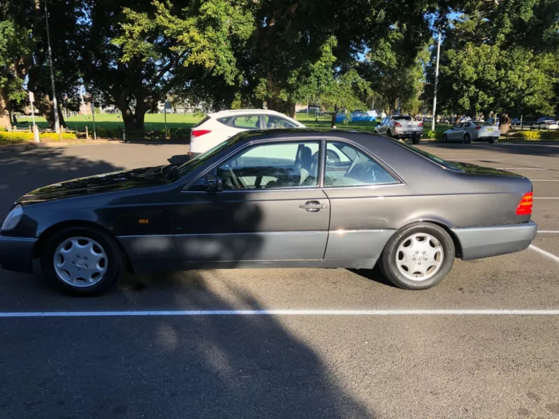 1995 Mercedes S500 C140 Dark Grey paint high mileage Australian delivered 2021 (1).png