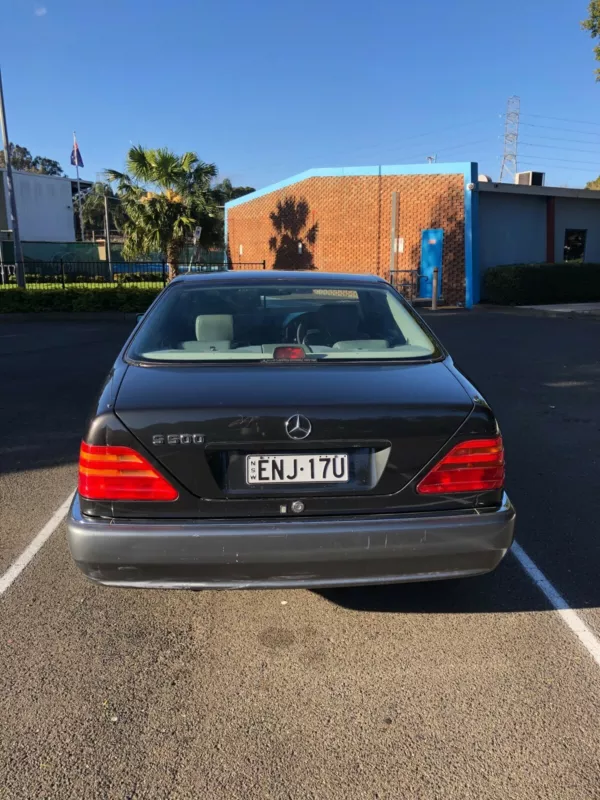 1995 Mercedes S500 C140 Dark Grey paint high mileage Australian delivered 2021 (10).png