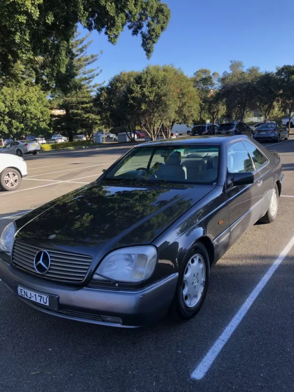 1995 Mercedes S500 C140 Dark Grey paint high mileage Australian delivered 2021 (3).png