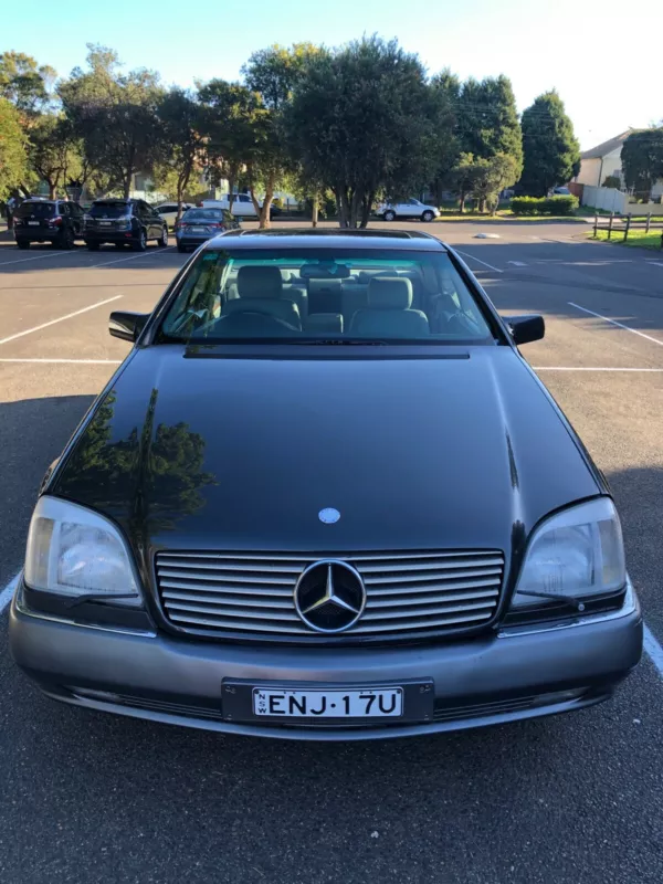 1995 Mercedes S500 C140 Dark Grey paint high mileage Australian delivered 2021 (4).png