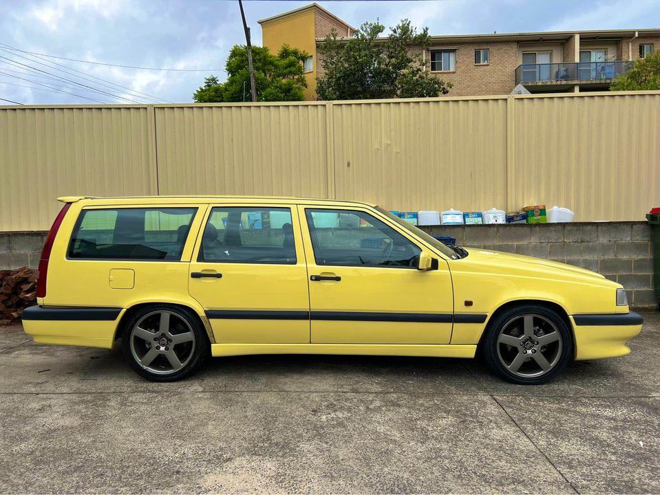 1995 Volvo T5-R wagon yellow turbo for sale Australia RHD (5).jpg