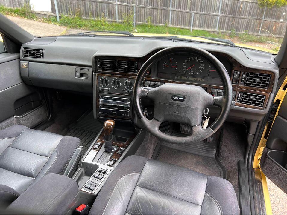 1995 Volvo T5-R wagon yellow turbo for sale Australia RHD (6).jpg