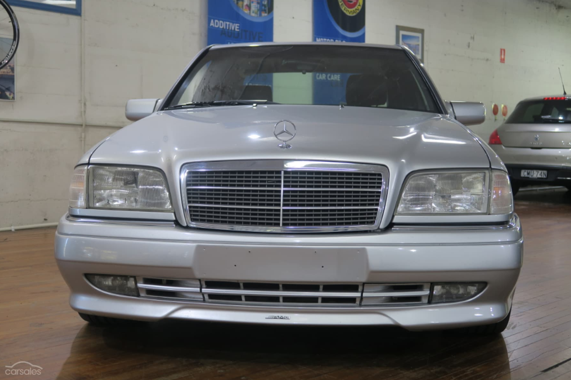 1996 C36 AMG Silver sedan Australian delivered (10).png