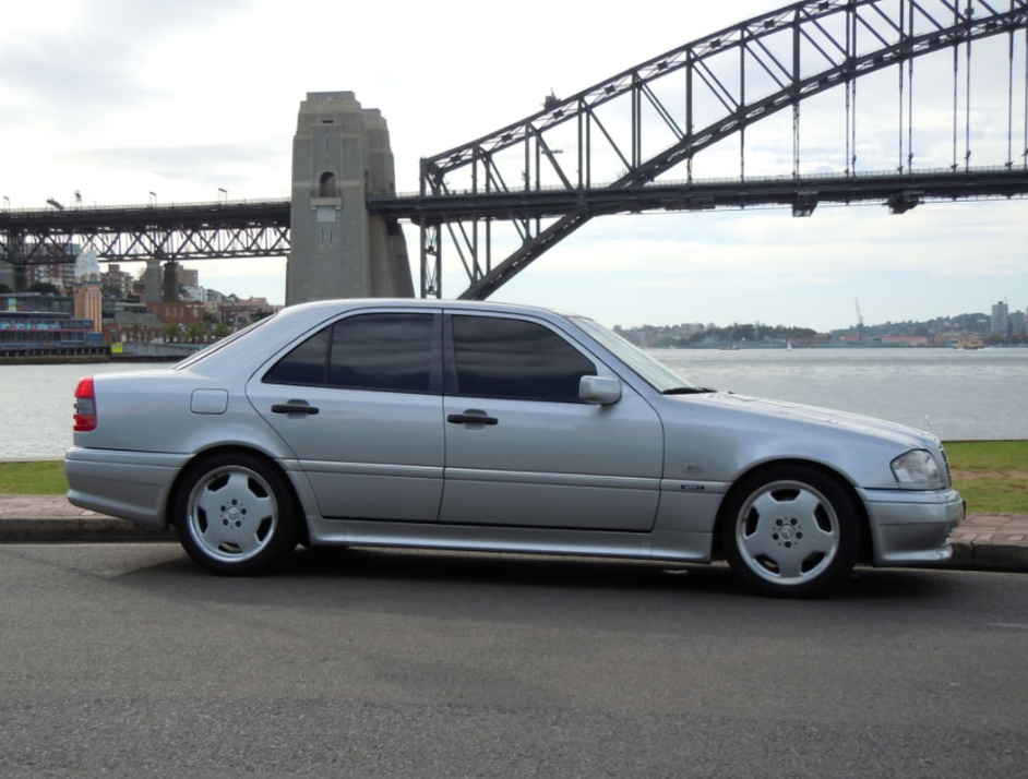 1996 C36 AMG Silver sedan Australian delivered (8).png