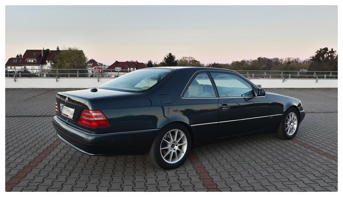 1996 Green CL420 Mercedes C140 coupe images (10).jpg