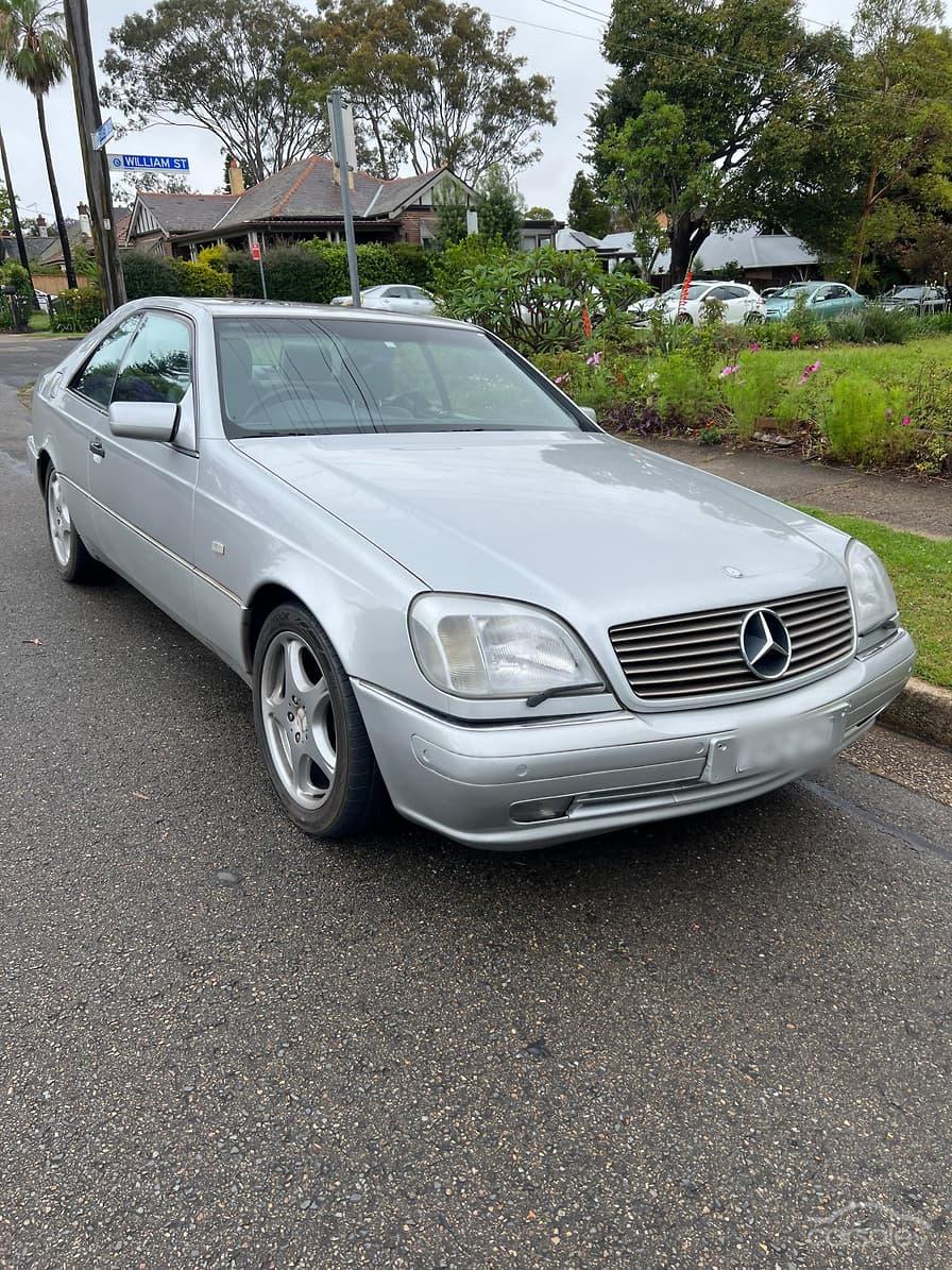 1996 Mercedes CL500 Australian delivered for sale Silver coupe S500 W140 C140 (3).jpg