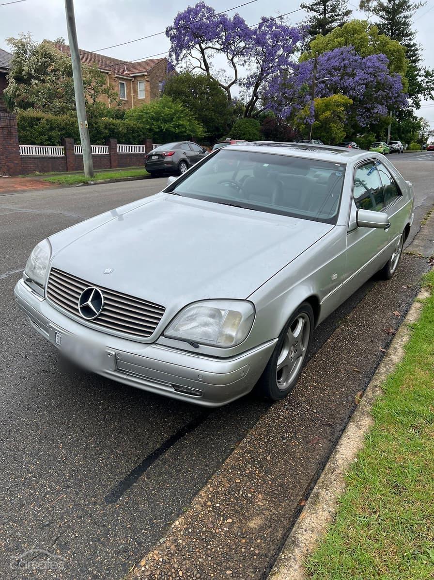 1996 Mercedes CL500 Australian delivered for sale Silver coupe S500 W140 C140 (7).jpg