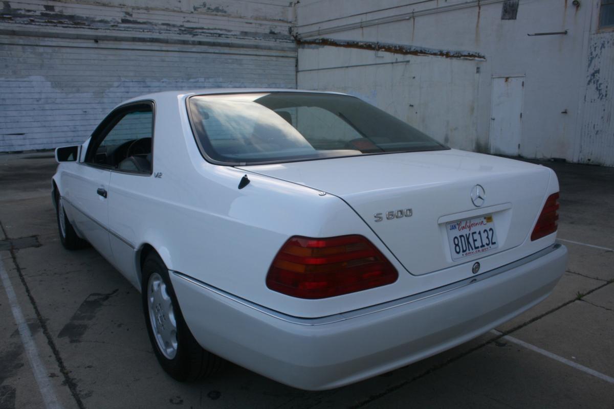 1996 Mercedes CL600 S600 coupe Polar White images (11).jpg