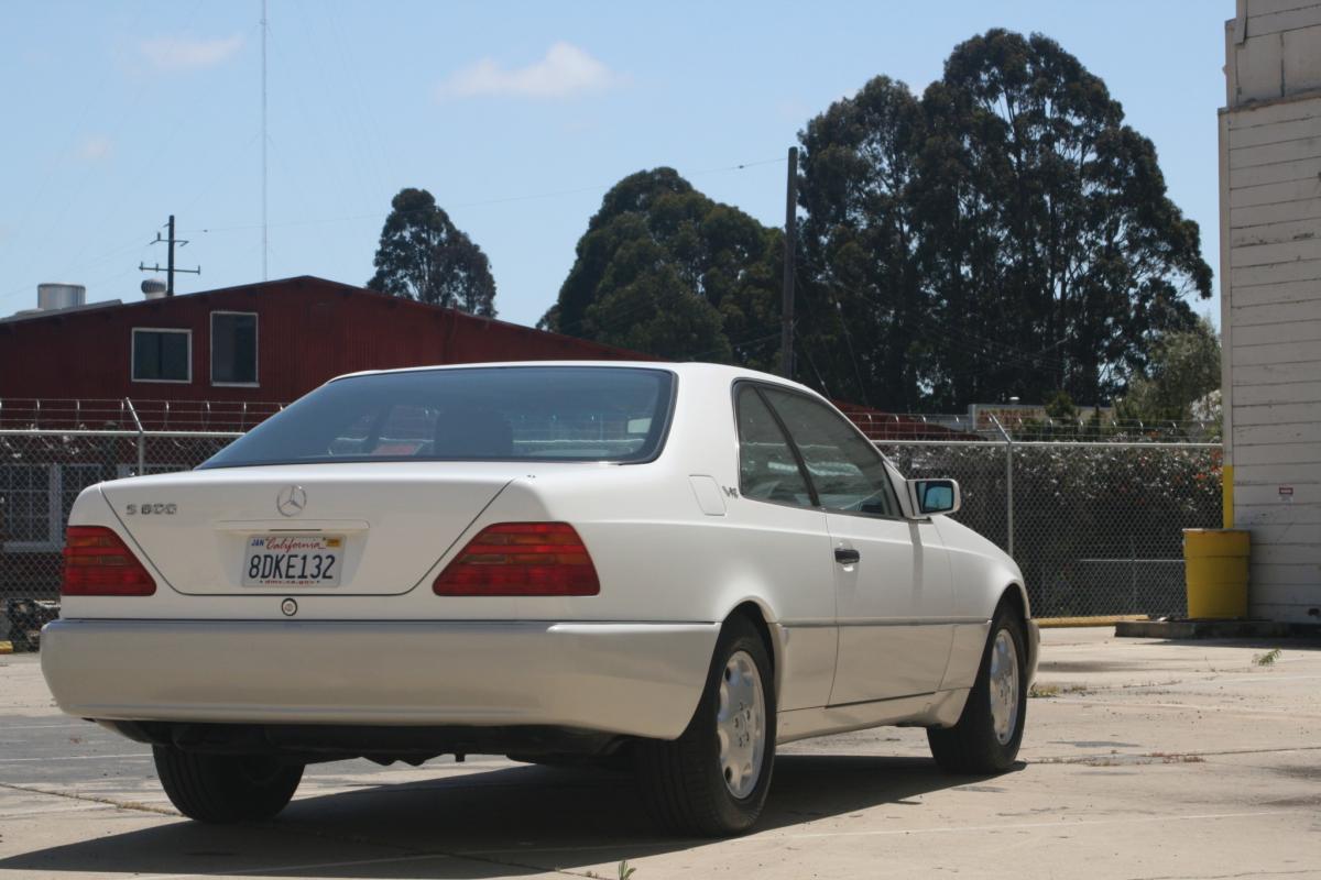 1996 Mercedes CL600 S600 coupe Polar White images (35).jpg