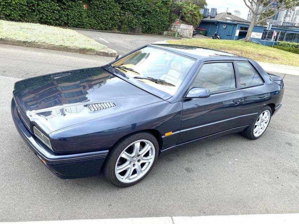 1997 Maserati Ghibli GT dark blue exterioe images RHD Australia(1).jpg