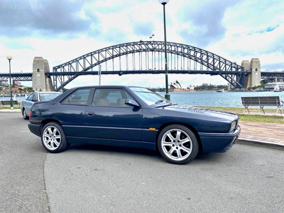 1997 Maserati Ghibli GT dark blue exterioe images RHD Australia(1).png