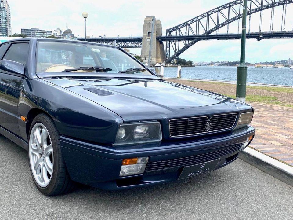 1997 Maserati Ghibli GT dark blue exterioe images RHD Australia(2).jpg