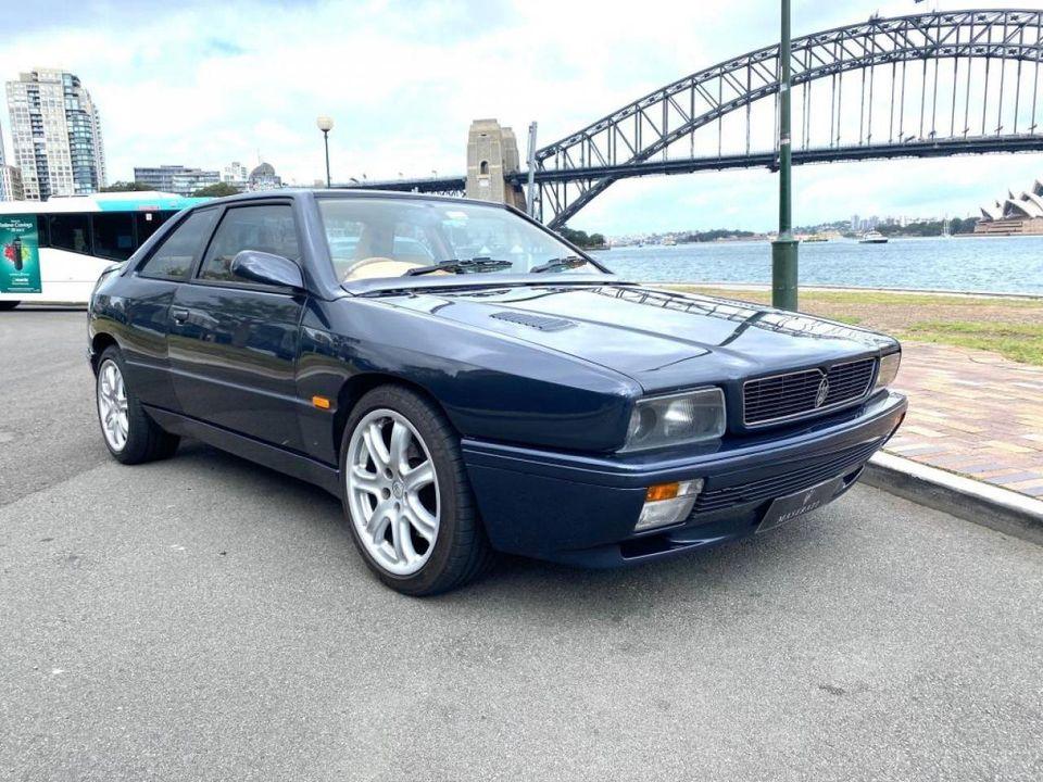 1997 Maserati Ghibli GT dark blue exterioe images RHD Australia(4).jpg