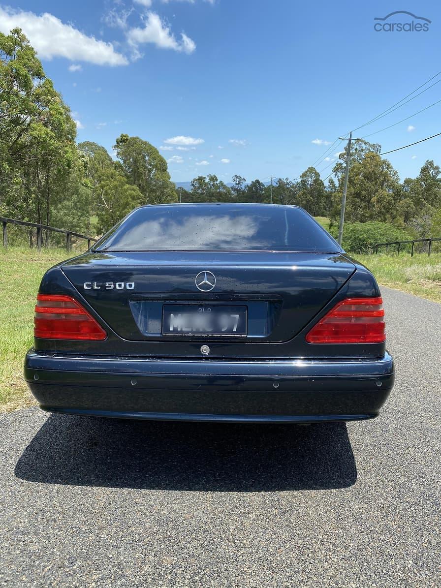 1997 Mercedes C140 coupe Australia British import midnight blue paint (2).jpg