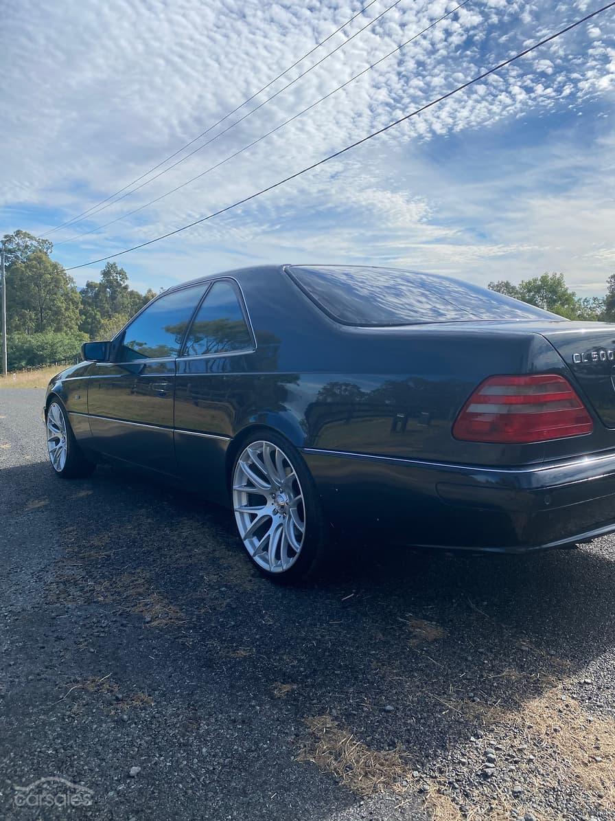 1997 Mercedes C140 coupe Australia British import midnight blue paint (4).jpg