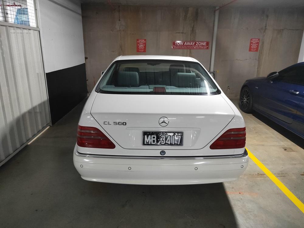 1997 Mercedes CL500 coupe White Australian delivered (1).jpg