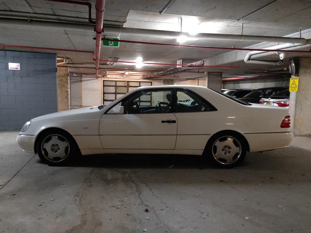 1997 Mercedes CL500 coupe White Australian delivered (3).jpg