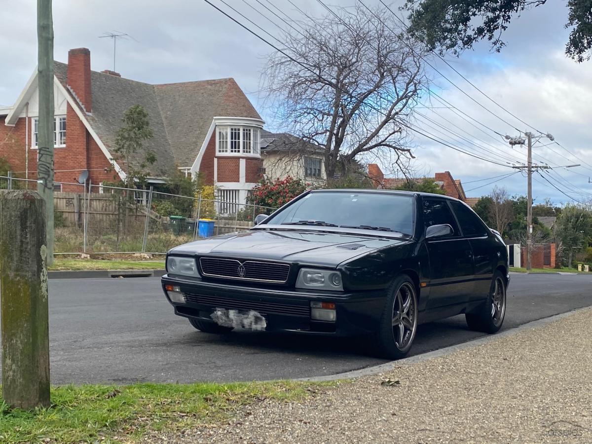 1998 Black Maserati Ghibli GT coupe for sale Vic Australia (1).jpg