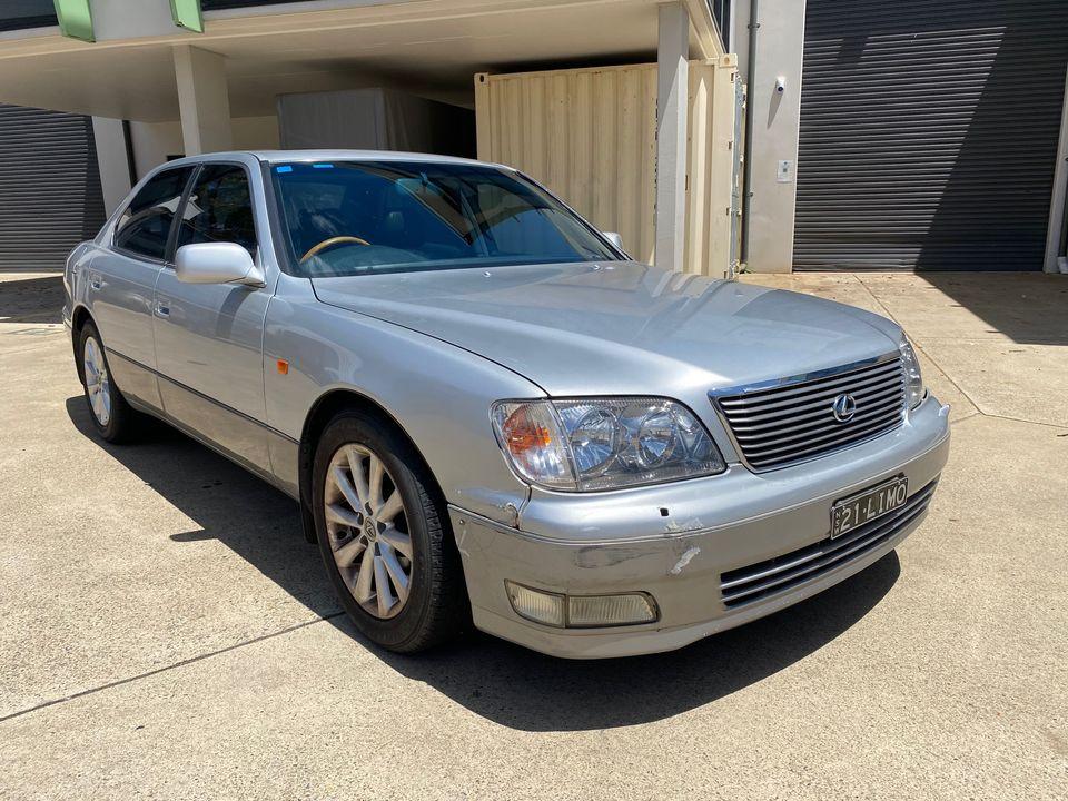 1998 Lexus LS400 Silver sedan for sale Australia NSW (1).jpg