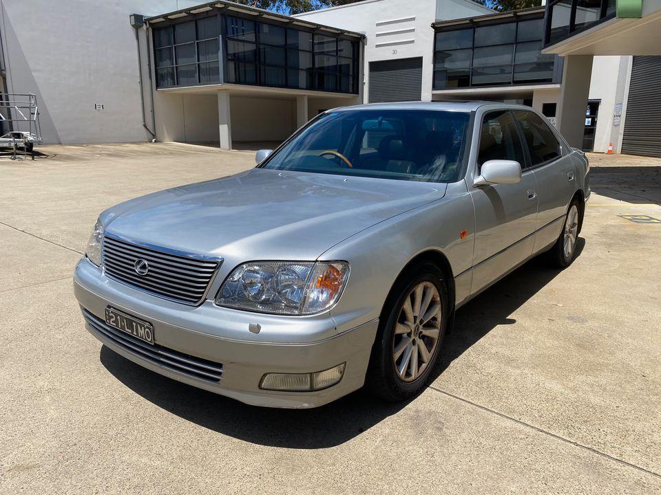 1998 Lexus LS400 Silver sedan for sale Australia NSW (2021).jpg
