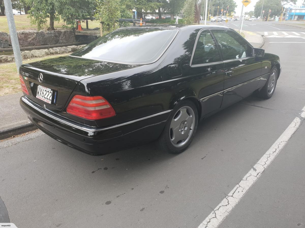 1998 Mercedes CL500 C140 coupe black images (10).jpg