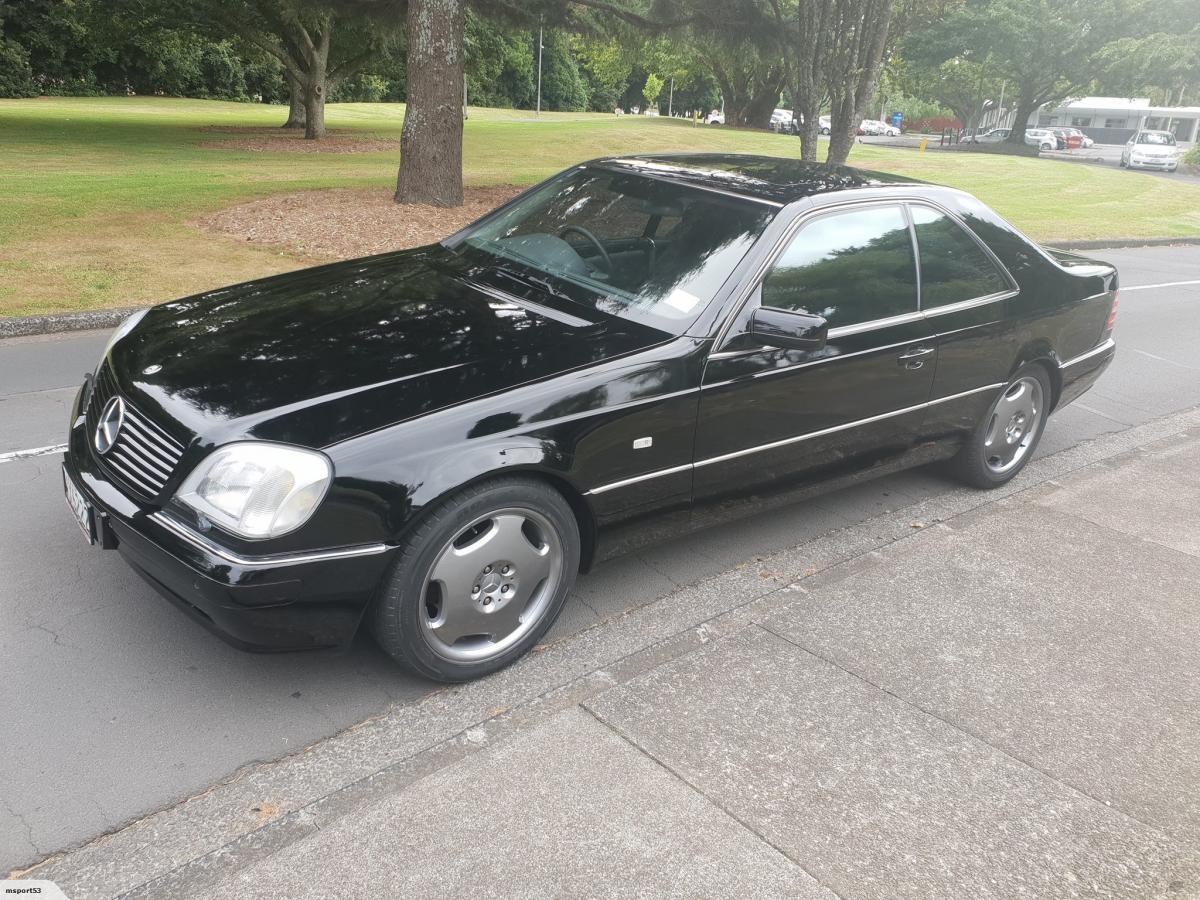 1998 Mercedes CL500 C140 coupe black images (12).jpg