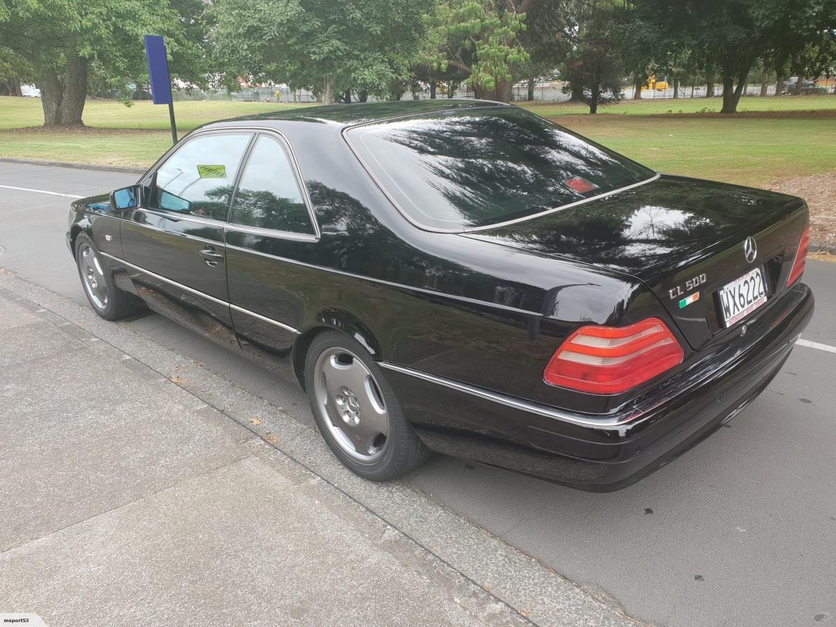 1998 Mercedes CL500 C140 coupe black images (14).jpg