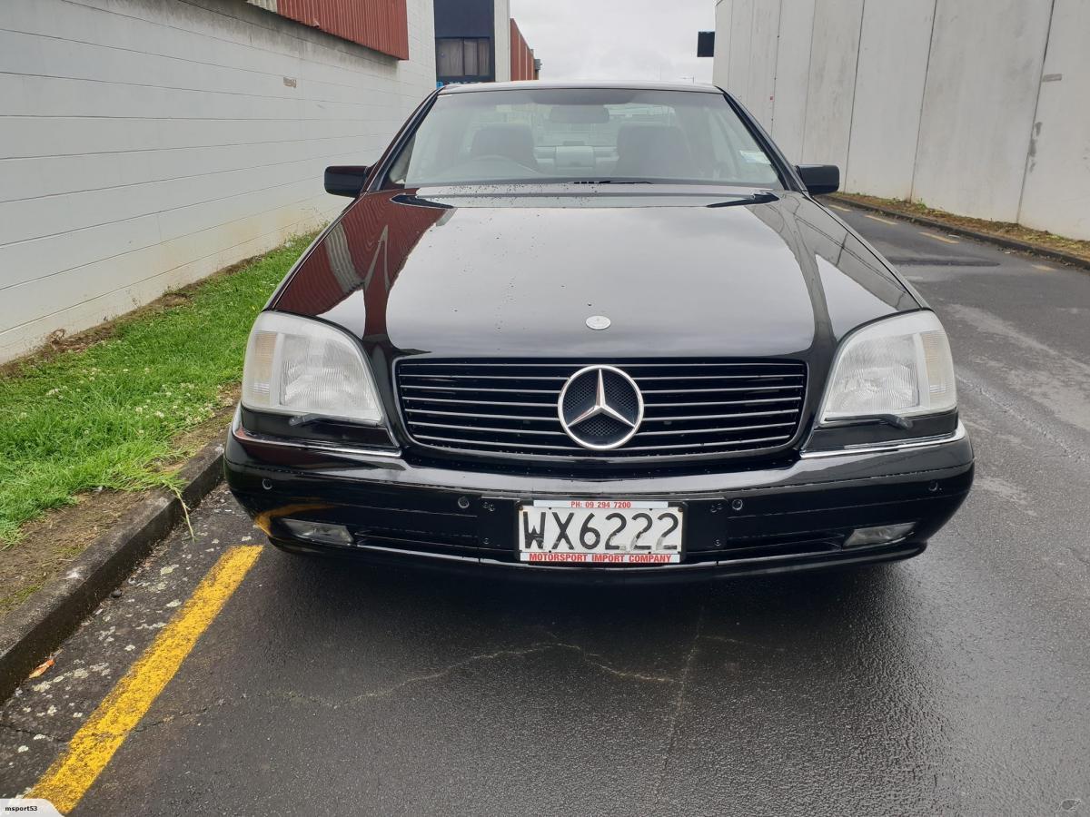 1998 Mercedes CL500 C140 coupe black images (5).jpg