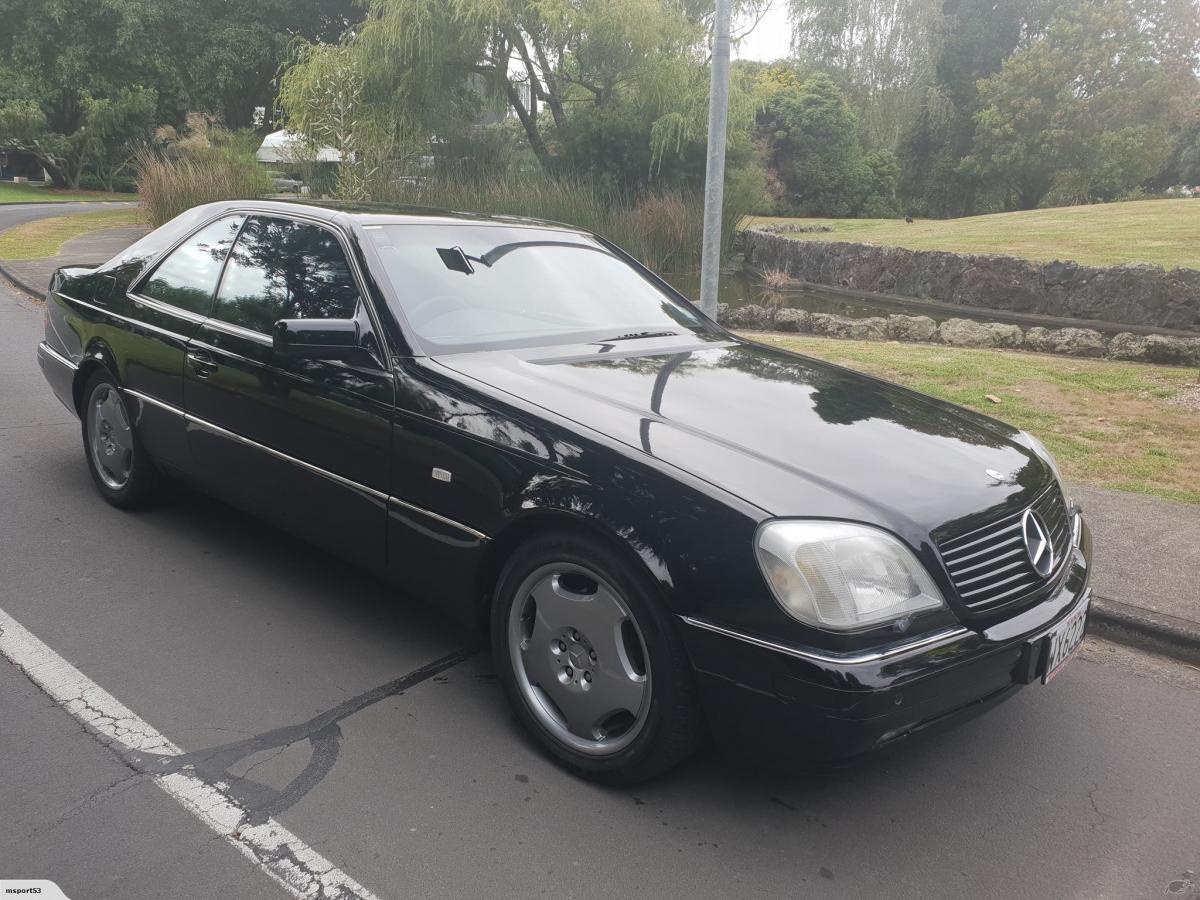 1998 Mercedes CL500 C140 coupe black images (7).jpg