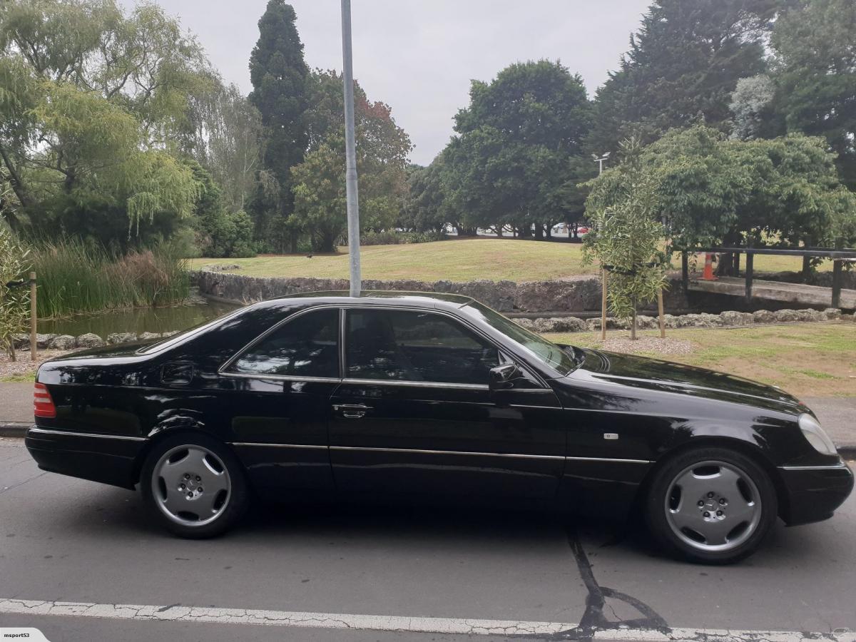 1998 Mercedes CL500 C140 coupe black images (9).jpg