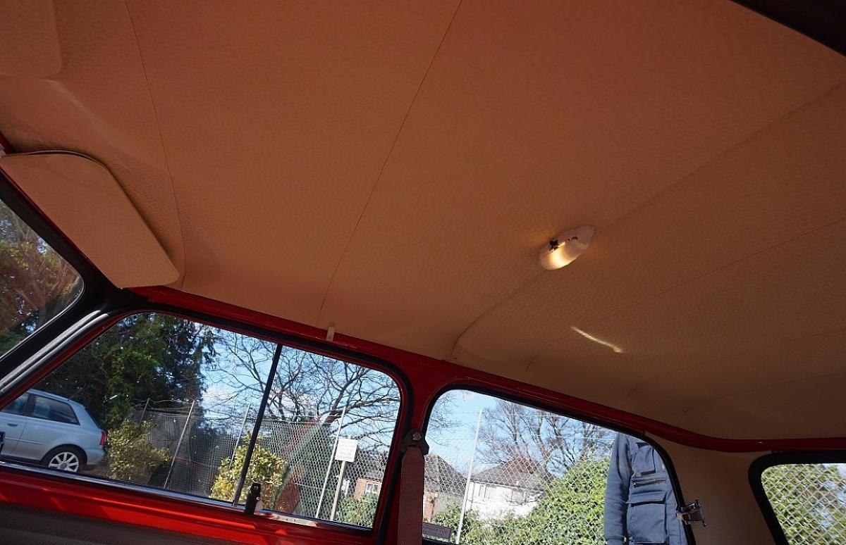 2 Black over Tartan red 1965 Morris Cooper S MK1 British built image (21).jpg