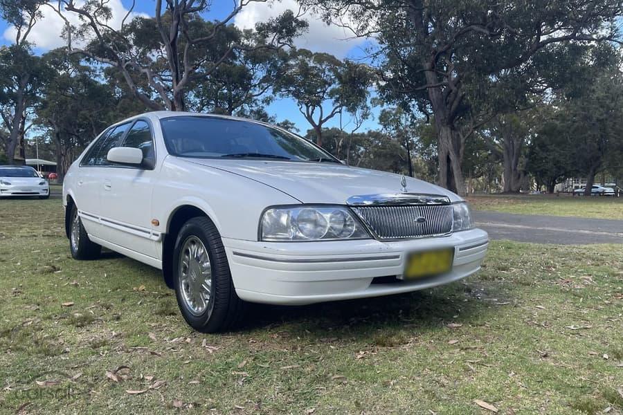 2000 model Ford LTD AU Fairlane V8 White for sale 2022 images (1).jpg