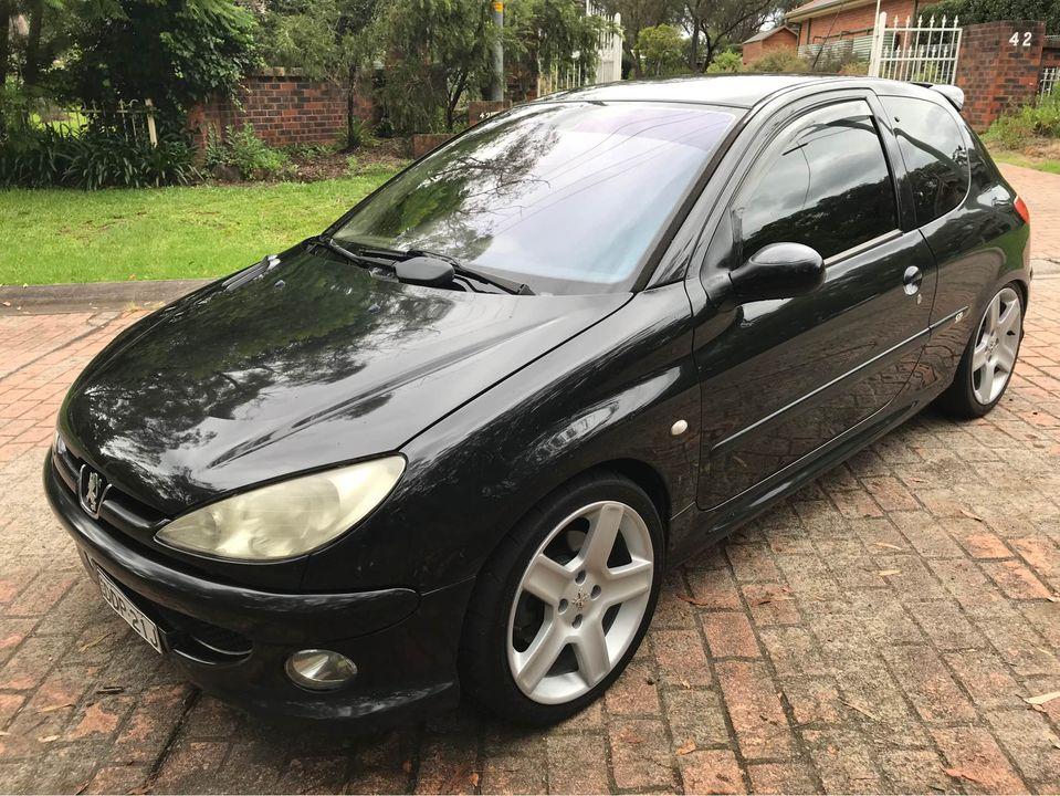 2004 Peugeot 206 GTI 180 Black hatch Feb 2021 Australia (18).jpg