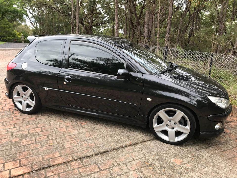 2004 Peugeot 206 GTI 180 Black hatch Feb 2021 Australia (19).jpg