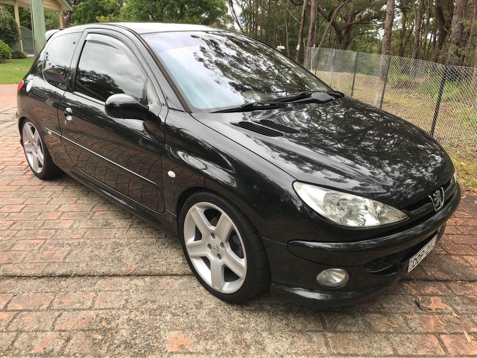 2004 Peugeot 206 GTI 180 Black hatch Feb 2021 Australia (6).jpg