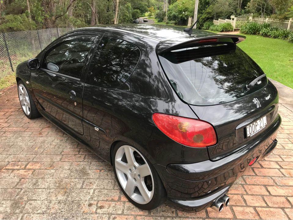 2004 Peugeot 206 GTI 180 Black hatch Feb 2021 Australia (9).jpg