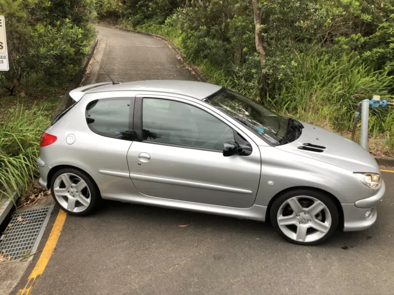 2005 Peugeot 206 GTI 180 silver 2021 images Australia lowks (3).png