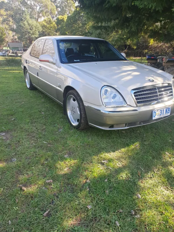 2005 Ssangyong Chairman Sedan Australia Creme over bronze colour images (1).png