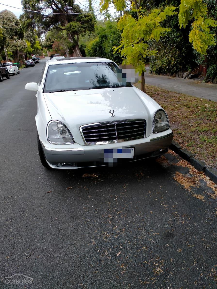 2005 White Ssangyong Chairman Sedan Mercedes Australia for sale (7).jpg